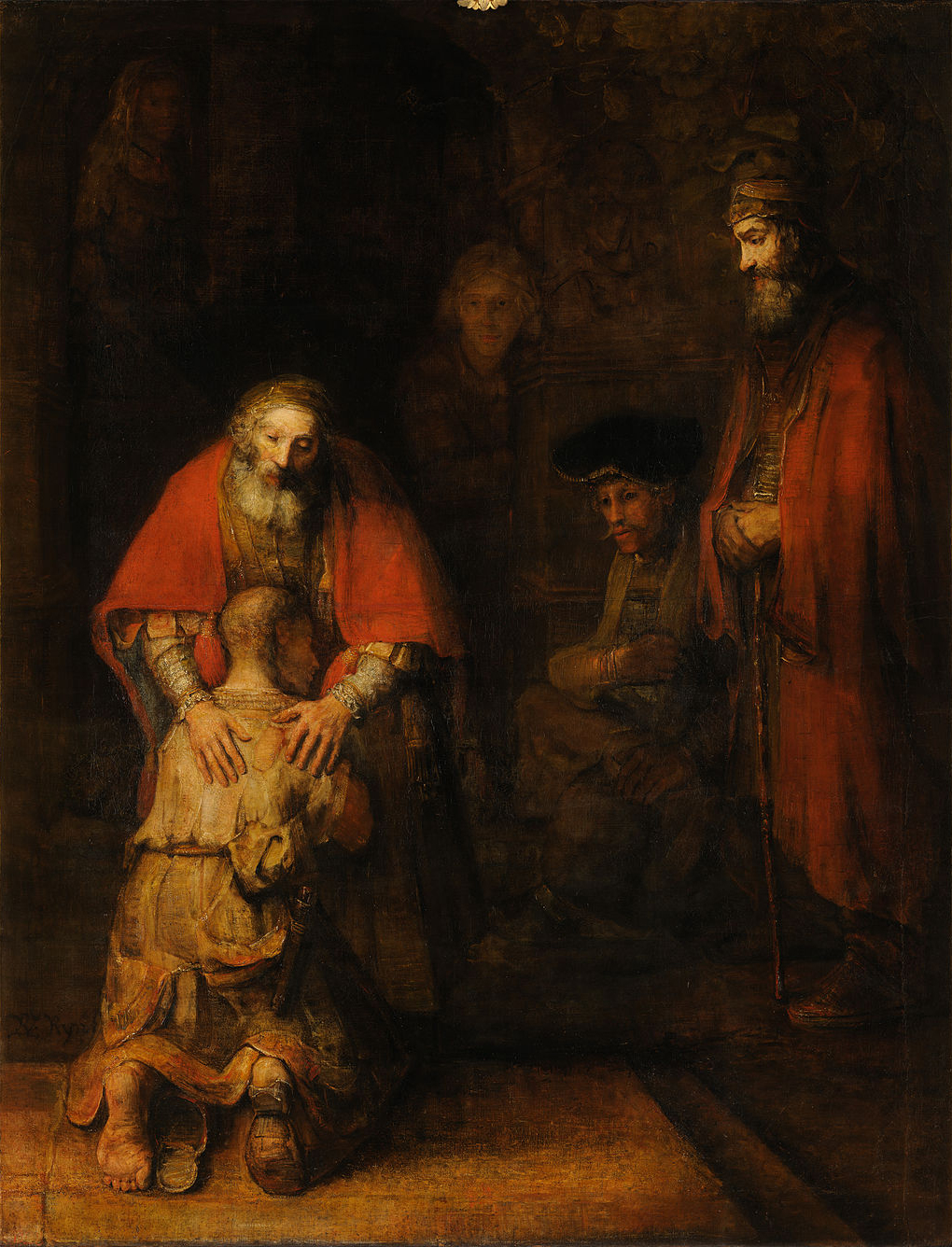 Die Rückkehr des verlorenen Sohnes Rembrandt